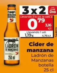 Ladrón De Manzanas - Cider De Manzana