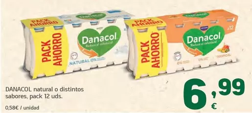 Danacol - Natural O Distintos Sabores