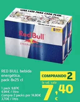 Red Bull - Bebida Energetica