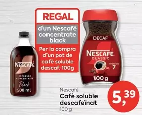 Nescafé - Café Soluble Descafeinat