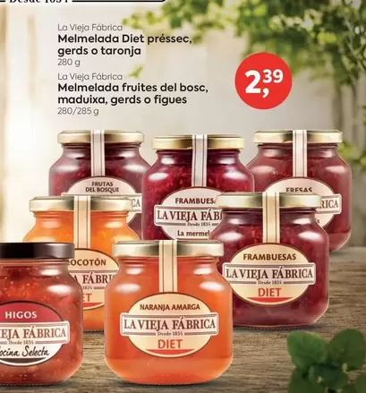 La Vieja Fábrica - Melelada Fruites Del Bosc, Maduixa, Gerds O Figues
