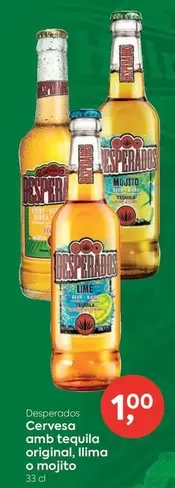 Desperados - Cervesa Amb Tequila Original, Lima O Mojito