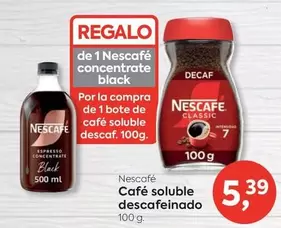 Nescafé - Café Soluble Descafeinado