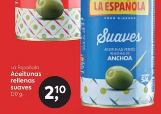 La Española - Aceitunas Rellenas Suaves