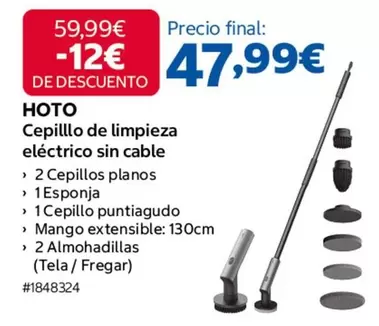 mango - Cepillo De Limpieza Eléctrico Sin Cable