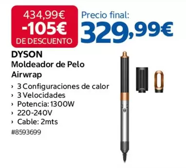Dyson - Moldeador De Pelo Airwrap