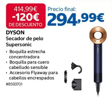 Dyson - Secador De Pelo Supersonic