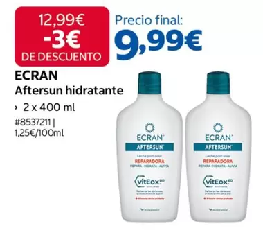 Ecran - Aftersun Hidratante