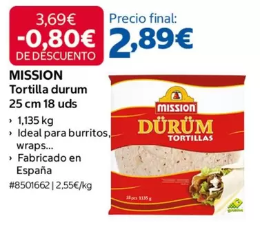 Mission - Tortilla Durum