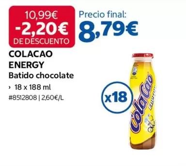 Energy - Batido Chocolate