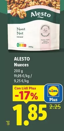 Alesto - Nueces