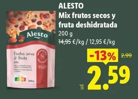 Alesto - Mix Frutos Secos Y Fruta Deshidratada