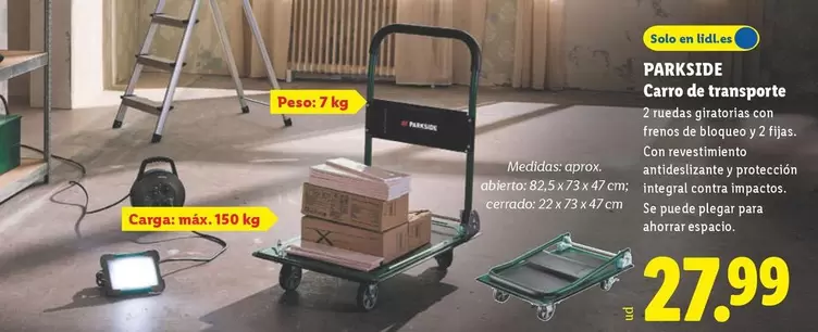 Parkside - Carro De Transporte