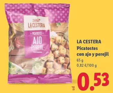 La Cestera - Picatostes Con Ajo Y Perejil