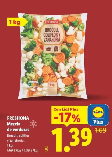 Freshona - Mezcla De Verduras