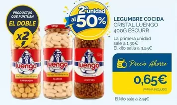 Luengo - Legumbre Cocida Cristal