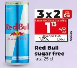 Red Bull - Sugar Free
