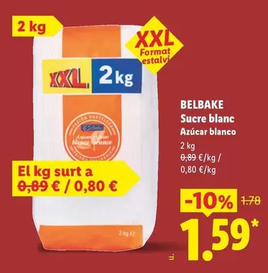 Belbake - Azúcar Blanco