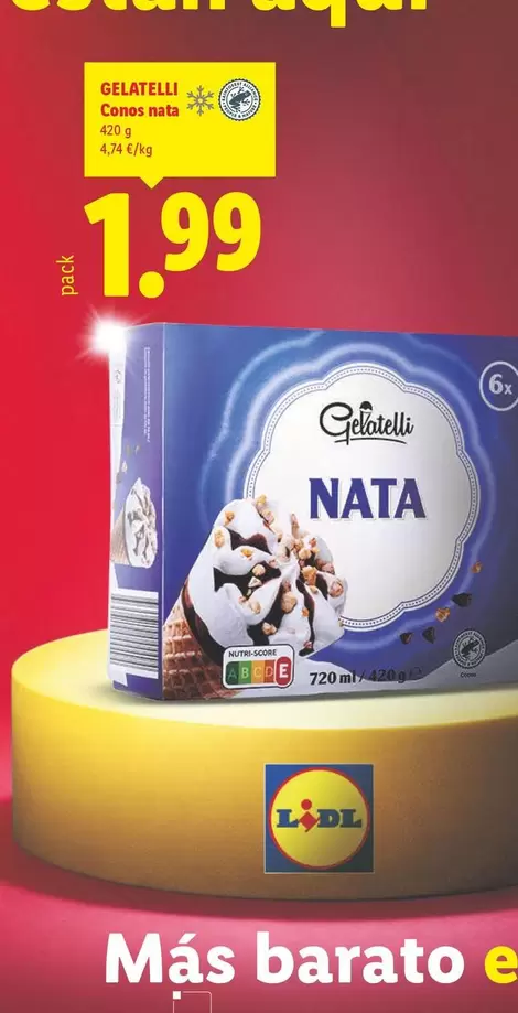 Gelatelli - Conos Nata
