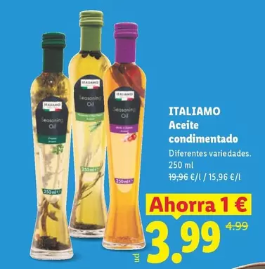 Italiamo - Aceite Condimentado