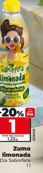Dia Saborfera - Zumo Limonada