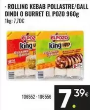 El Pozo - Rolling Kebab Pollastre/Gall Dindi O Burret