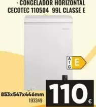 Cecotec - Congelador