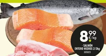 Salmón Entero Medios