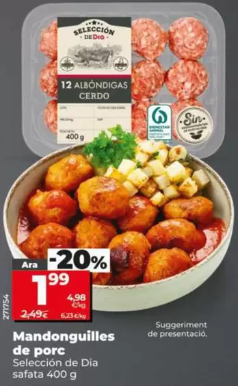 Seleccion De Dia - Albóndigas De Cerdo
