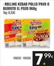 elpozo - Rolling Kebab Pollo/pavo O Burrito