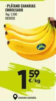 origen - Platano Canarias