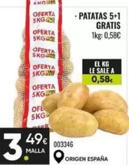 origen - Patatas 5+1 Gratis