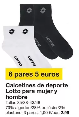 Lotto - Calcetines De Deporte  Para Mujer Y Hombre