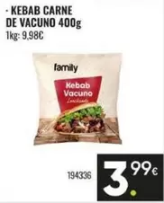 Family - Kebab Carne De Vacuno