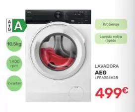AEG - Lavadora LFE6G54H2B
