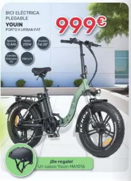 Youin - Bici Eléctrica Plegable
