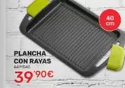 Plancha Con Rayas