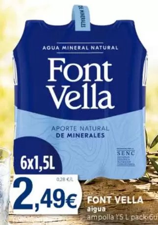 Font Vella - Agua Mineral Natural