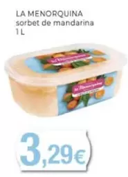 La Menorquina - Sorbet De Mandarina