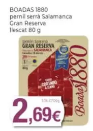 Boadas - 1880 Pernil Serrà Salamanca Gran Reserva 