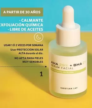 Sérum Facial Aha + Bha