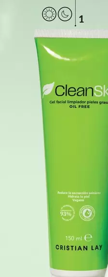 CleanSkin Gel Facial Limpiador Pieles Grasas