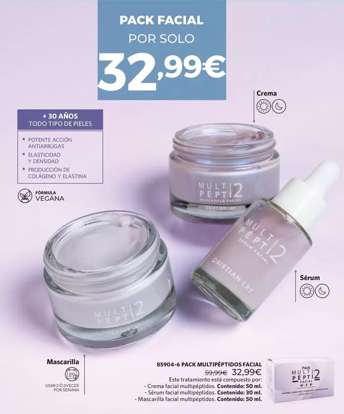 Pack Multipeptidos Facial