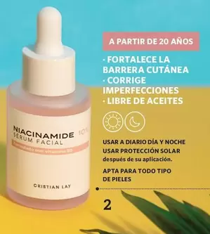 Serum Facial Niacinamida