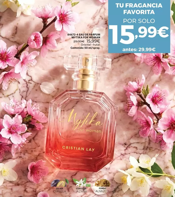 Eau De Parfum Mytika For Woman