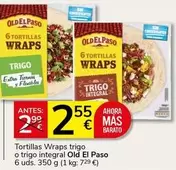 Old El Paso - Tortillas Wraps Trigo O Trigo Integral
