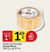 Granja Rinya - Pastís De Formatge