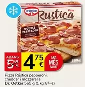 Dr Oetker - Pizza Rustica Pepperoni, Cheddar I Mozzarella