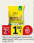 Jolca - Olives Mançanênques Sense Pinyol