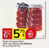 Los Ibericos - Pernil D'engreix Ibèric 50% Raça Ibèrica 